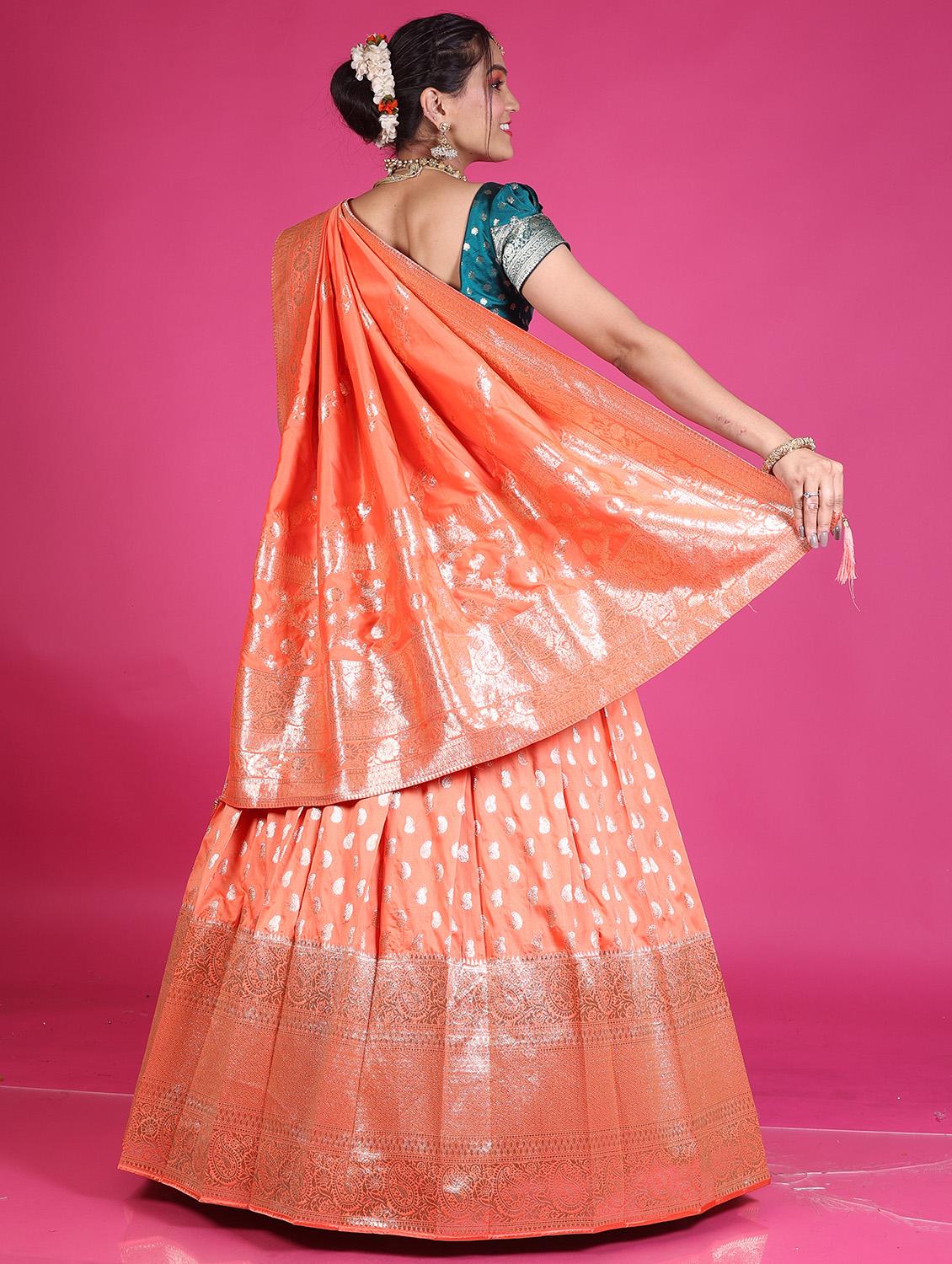 women self design semi stitched lehenga - 20603503 - Standard Image - 2