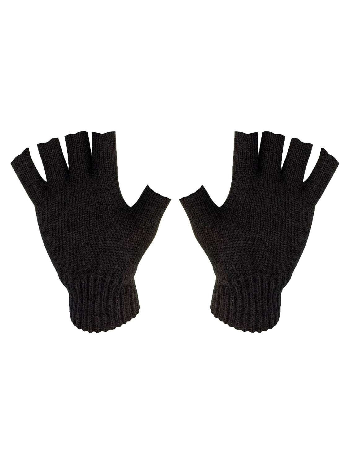men black combos pack of self design gloves - 20605213 -  Standard Image - 2