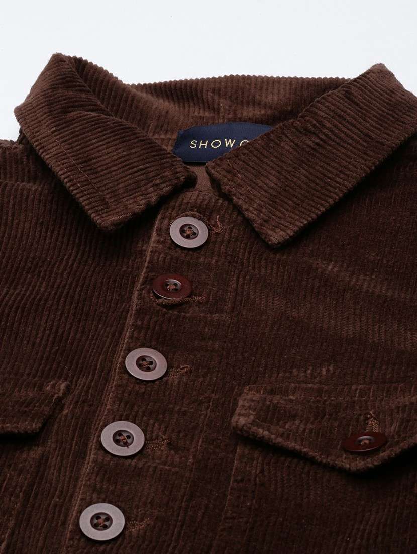 women solid collared corduroy bodycon dress - 20605252 -  Standard Image - 7