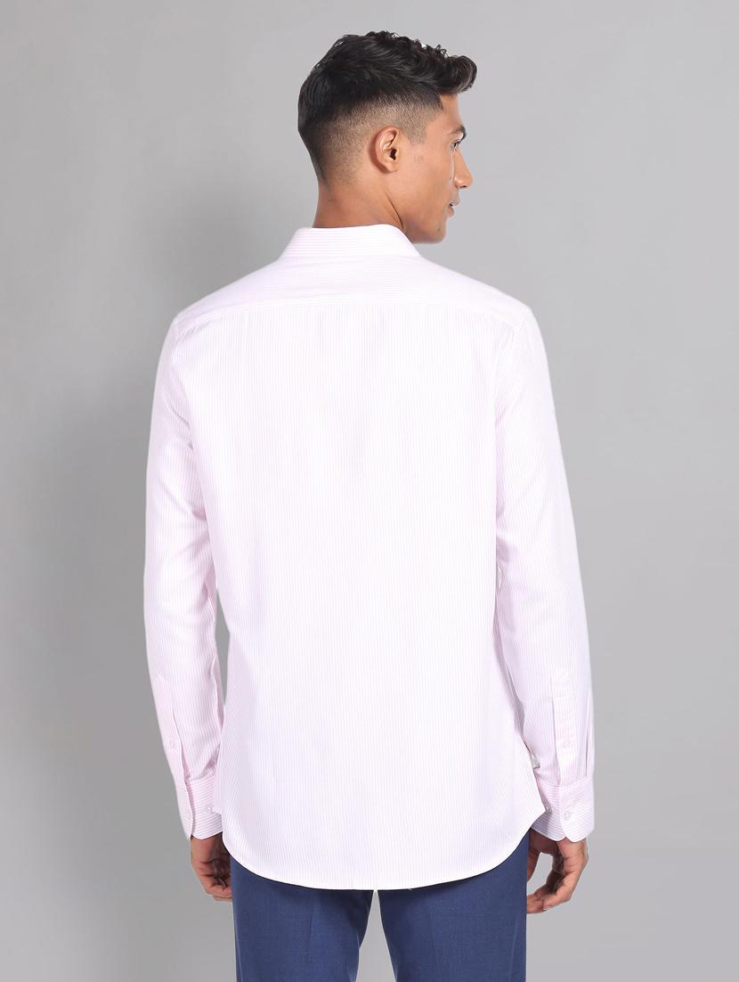 men rosewater striped formal shirt - 20609217 - Standard Image - 2