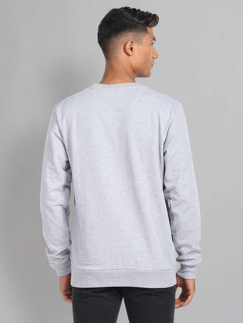 men front embroidery detailed sweatshirt - 20609246 - Standard Image - 2