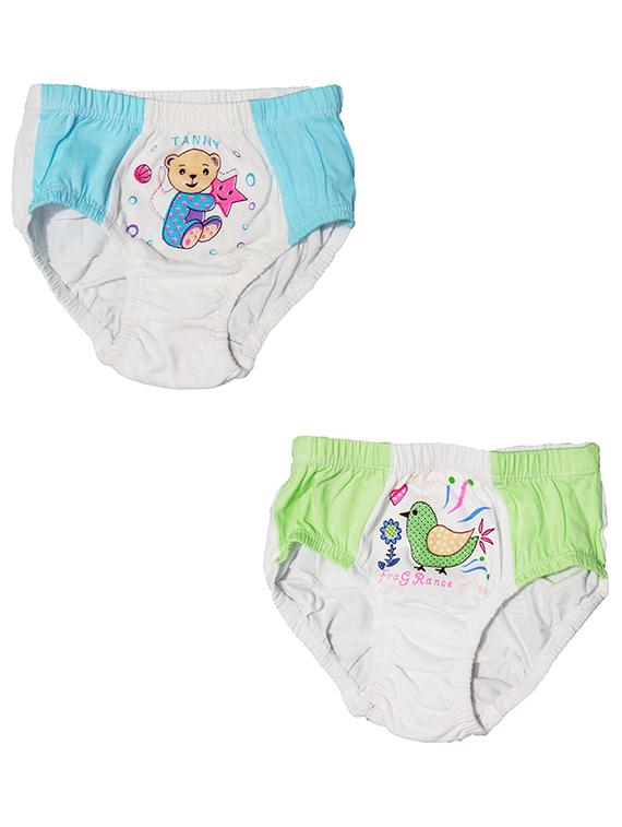 kids printed slip and brief combo - 20609664 - Standard Image - 2