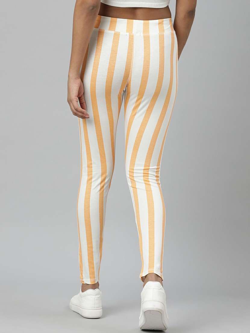 women high rise striped track pant - 20610709 -  Standard Image - 2