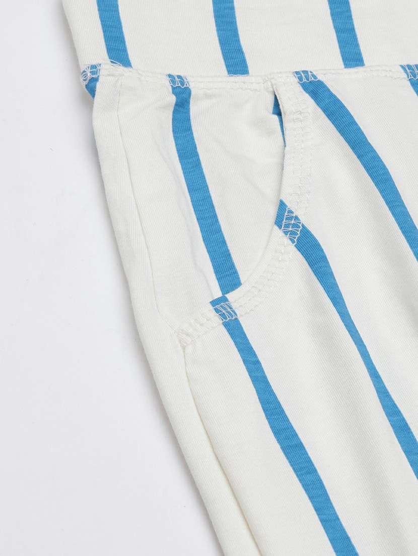 women high rise striped track pant - 20610714 -  Standard Image - 7