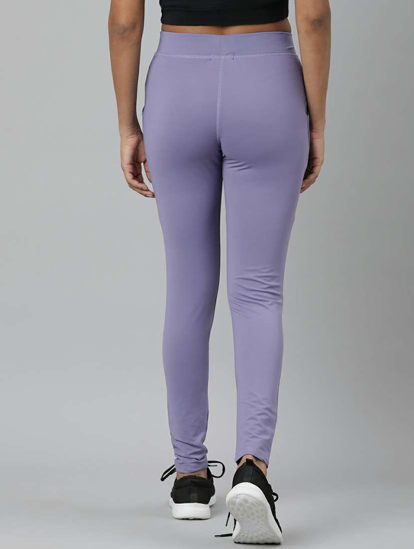 women high rise solid track pant - 20610720 -  Standard Image - 2