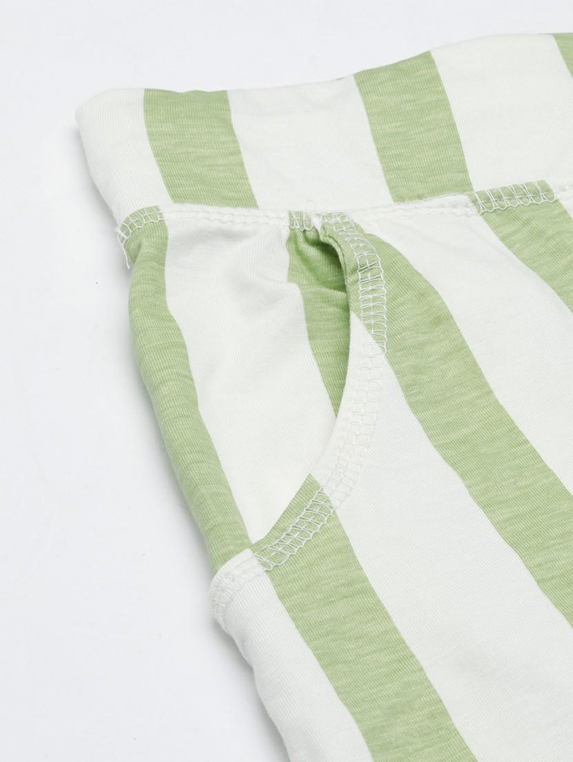 women high rise striped track pant - 20610727 - Standard Image - 7