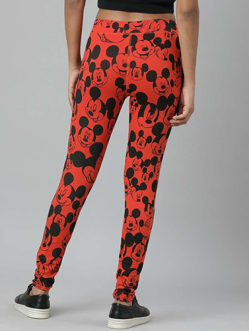 women high rise quirky printed track pant - 20610728 -  Standard Image - 2