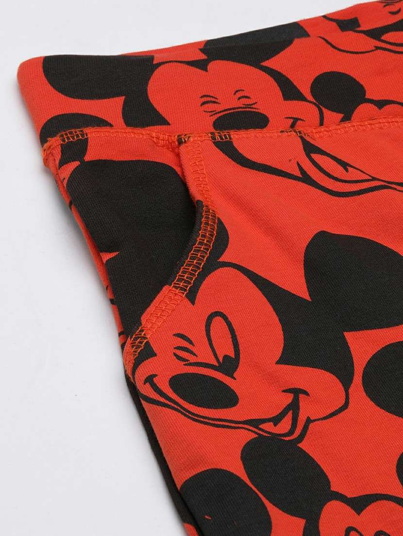 women high rise quirky printed track pant - 20610728 -  Standard Image - 7