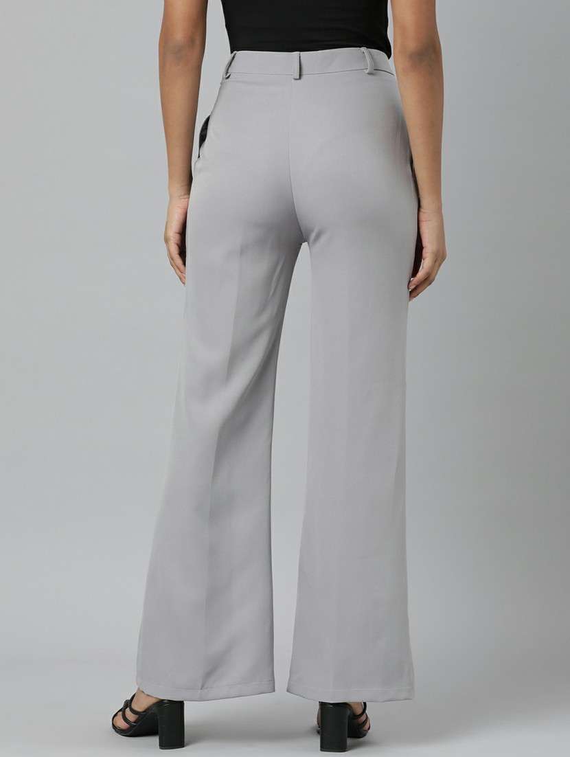 grey cotton trousers - 20610872 -  Standard Image - 2