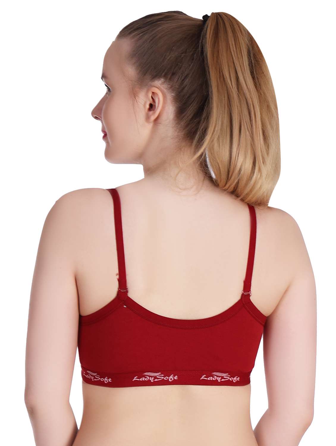 women pack of 3 solid sports bra - 20611131 -  Standard Image - 2