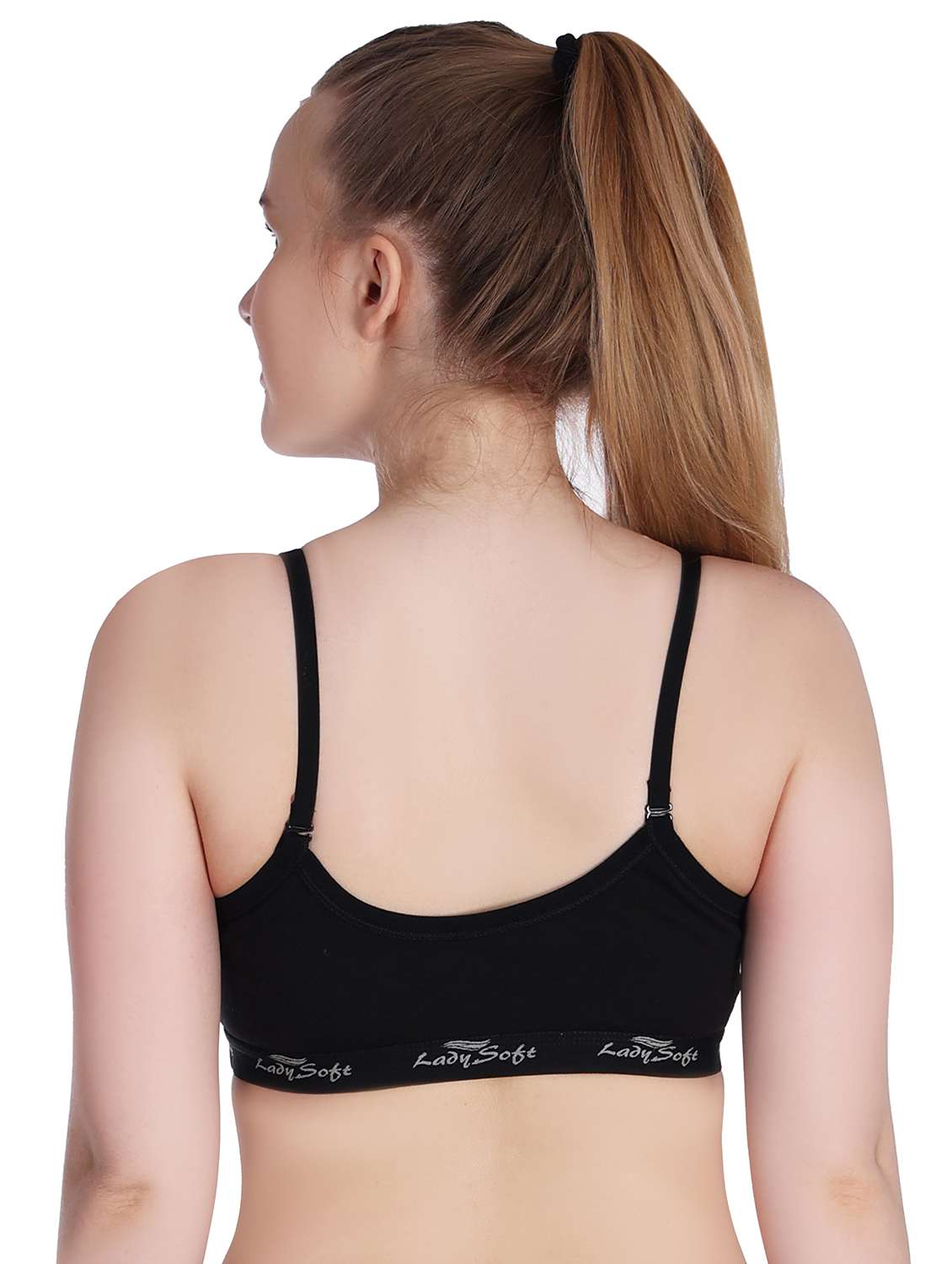 women pack of 3 solid sports bra - 20611140 -  Standard Image - 2