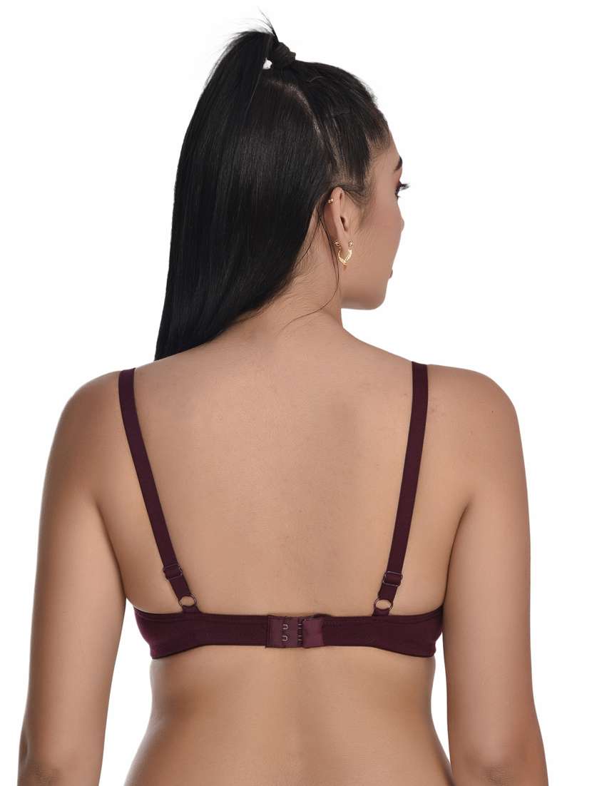 pack of 3 solid bras  - 20611462 -  Standard Image - 2