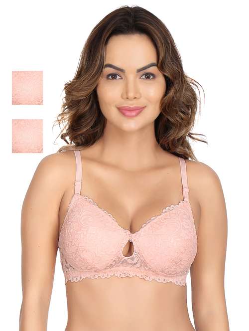 pack of 3 net regular bra combo - 20611743 -  Standard Image - 0