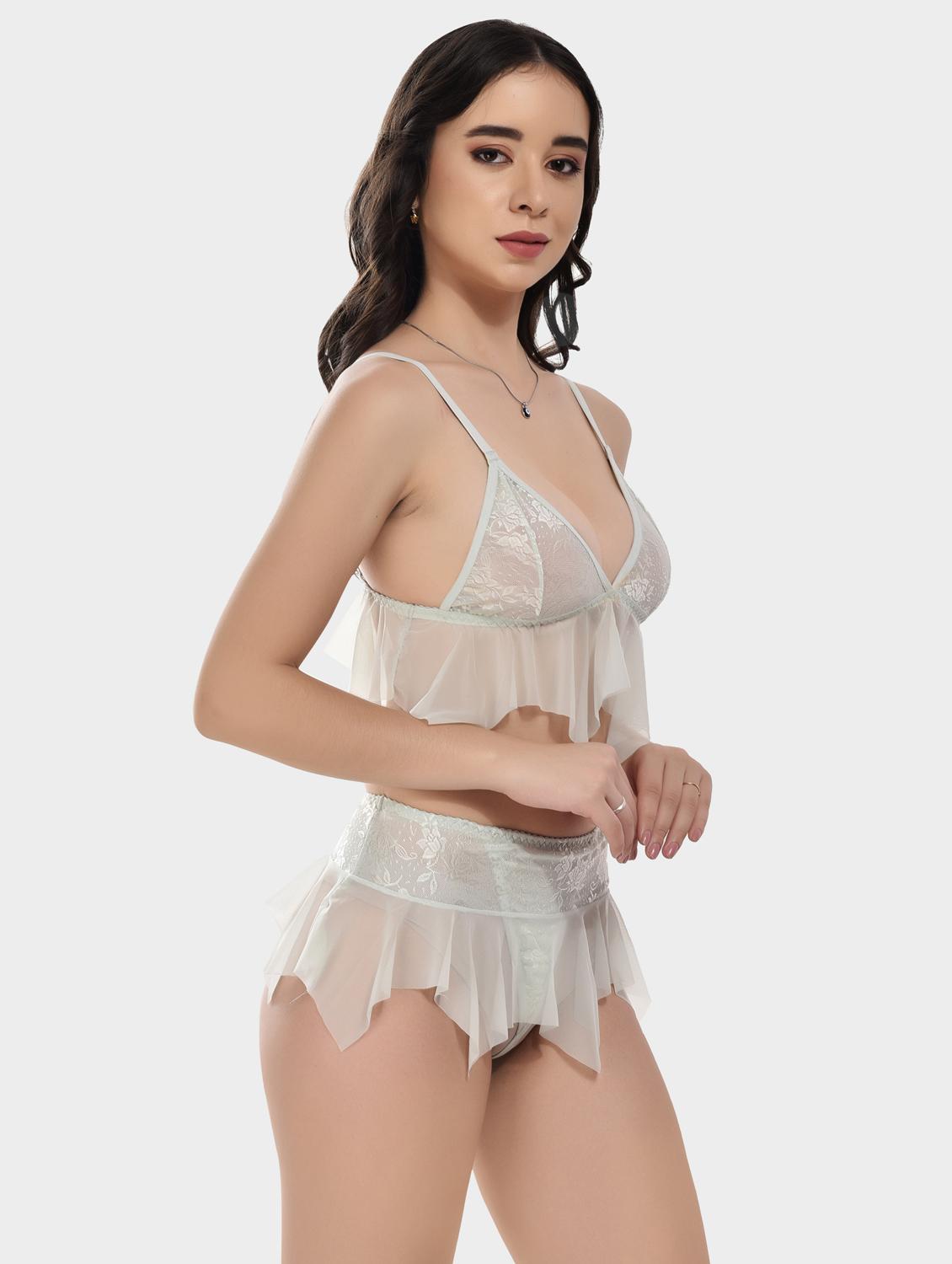 pack of 2 bralette and thongs set - 20611938 - Standard Image - 2
