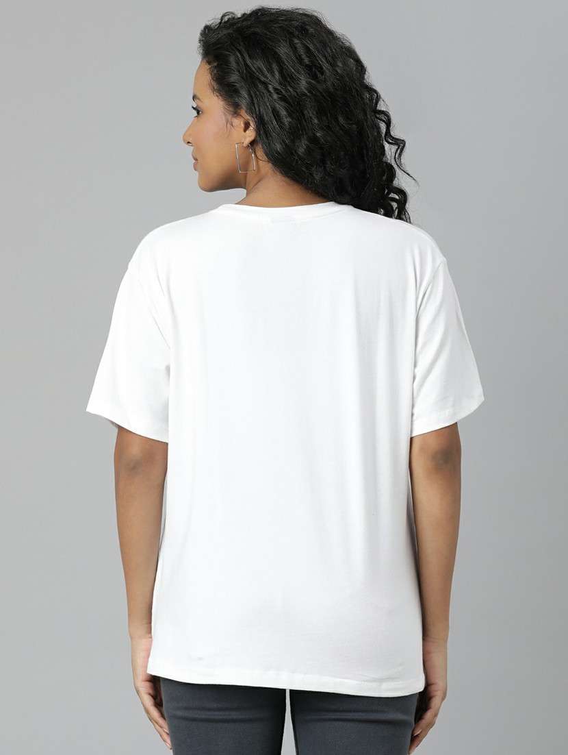 women white graphic boxy t-shirt - 20612585 -  Standard Image - 2