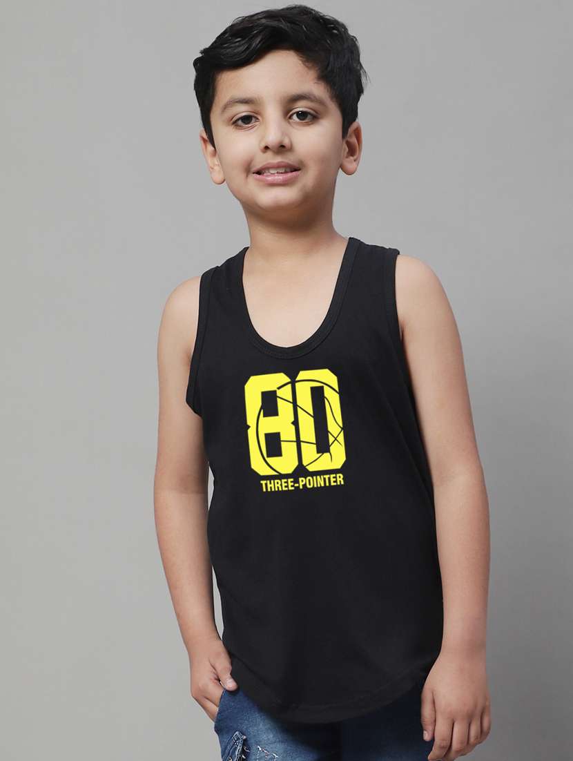 boy typography vest