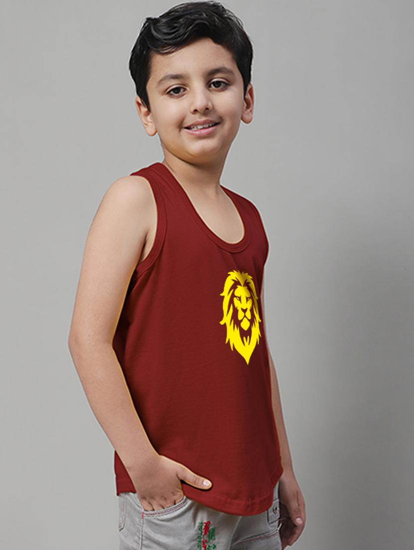 boy printed vest - 20612751 - Standard Image - 2