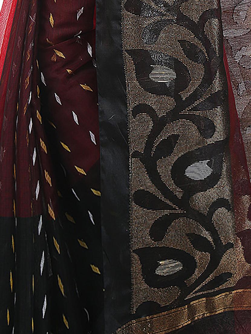 women red self design tant saree with blouse - 20613960 - Standard Image - 2