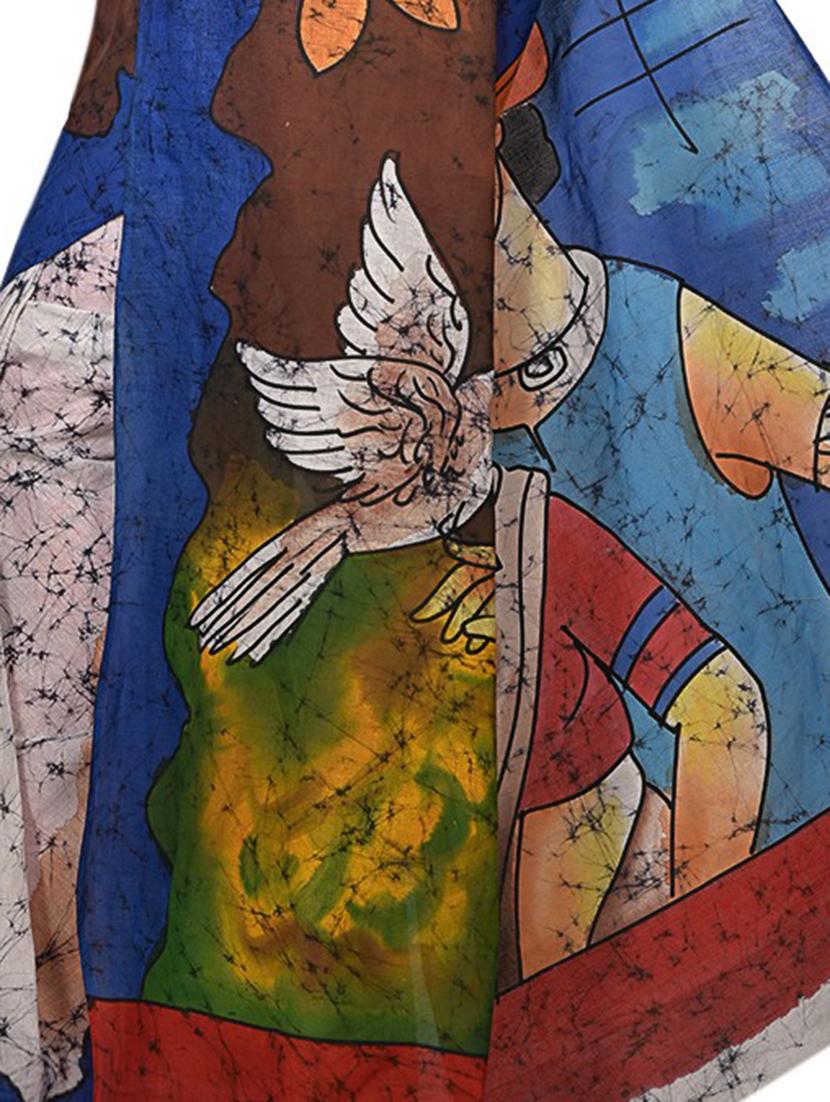 women multi color printed saree with blouse - 20614013 - Standard Image - 2