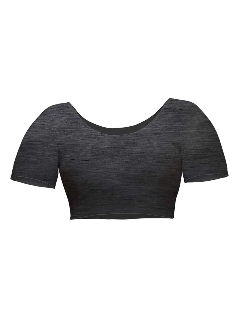 multi colored self design handloom saree with blouse - 20614241 -  Standard Image - 2