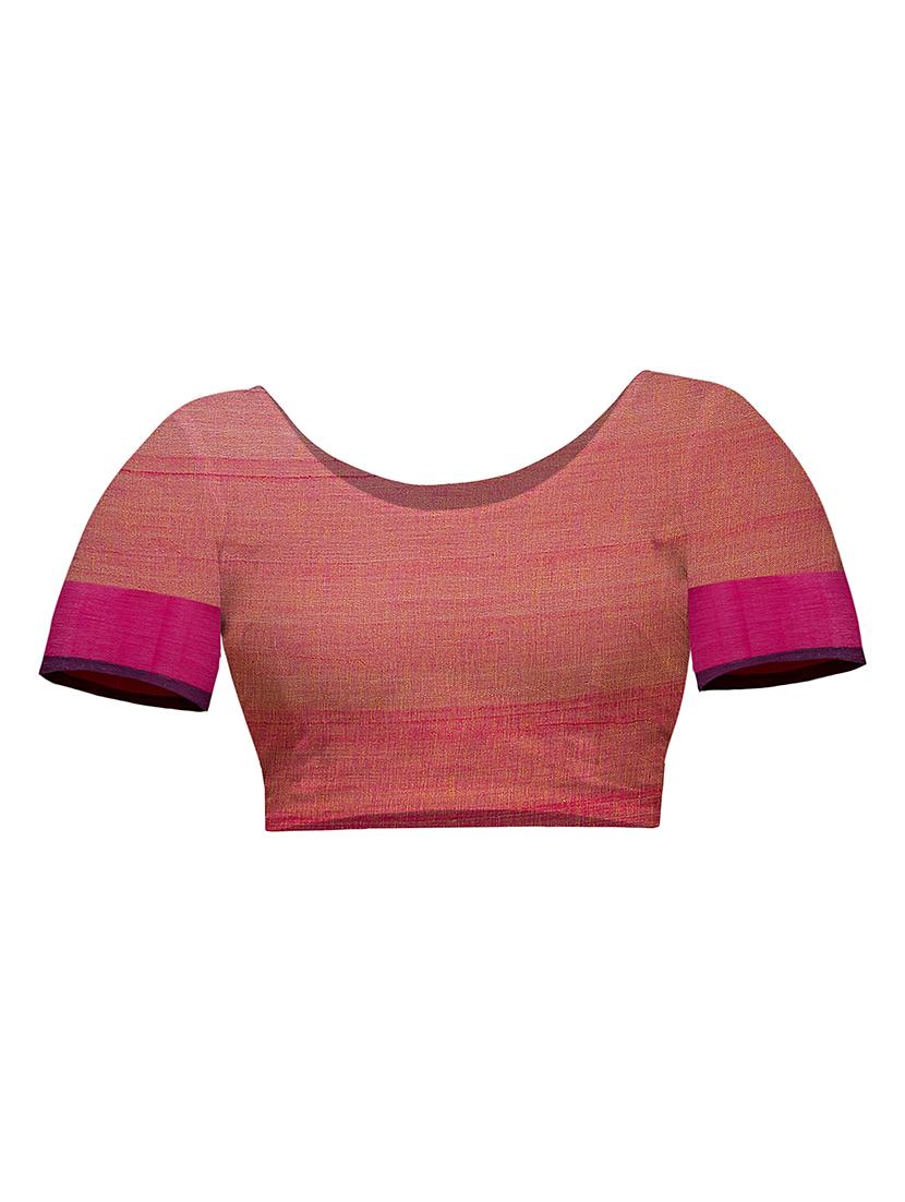 women multi color stripes handloom saree with blouse - 20614244 - Standard Image - 2