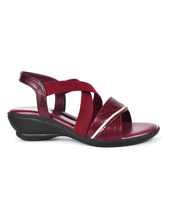 women back strap sandal - 20614465 - Standard Image - 2