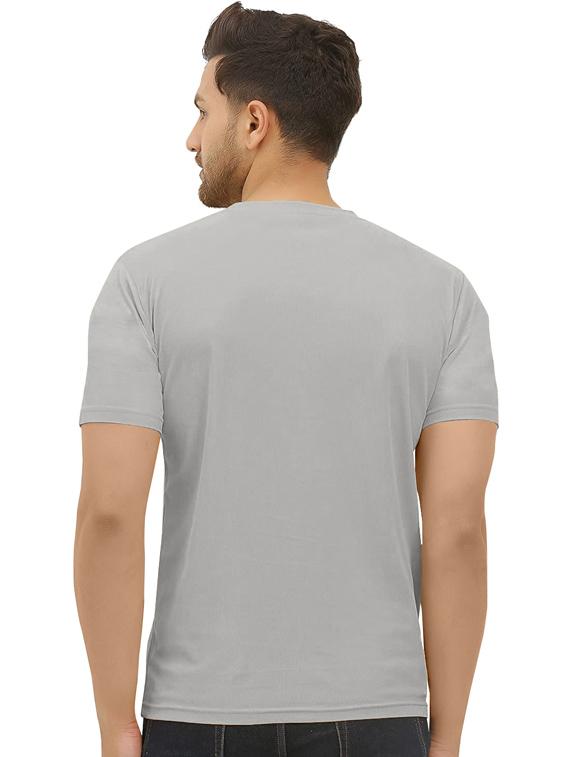 men front print crew neck t-shirt - 20616544 - Standard Image - 2
