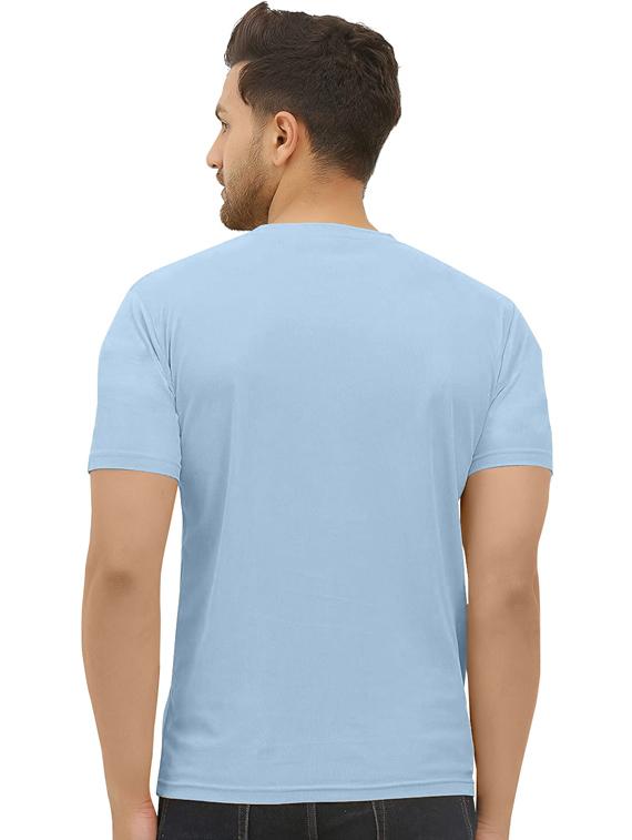 men front print crew neck t-shirt - 20616551 - Standard Image - 2