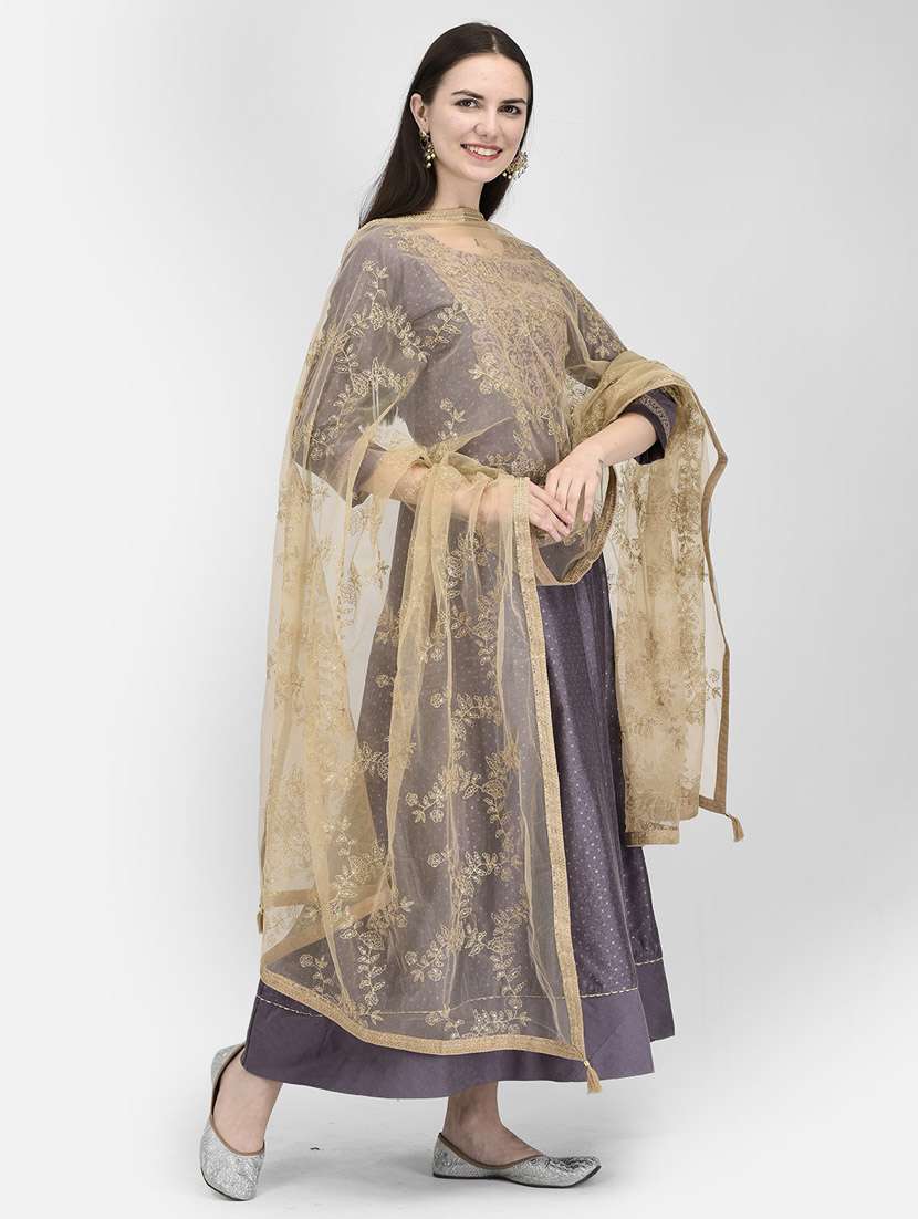 grey three quarter sleeve a-line kurta - 20621700 -  Standard Image - 2