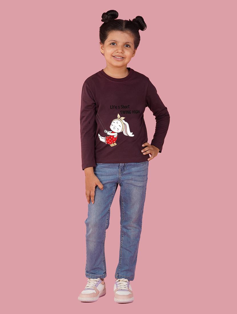 kids front graphic printed t-shirt - 20623482 - Standard Image - 2