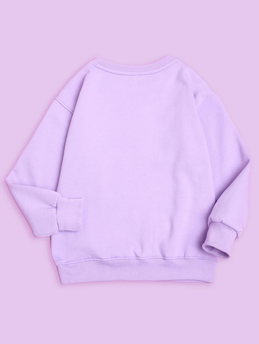 kids round neck typographic regular sweatshirt - 20623829 - Standard Image - 2