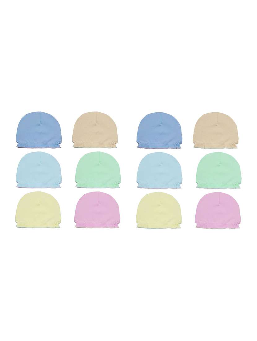 combos pack of multi color solids caps