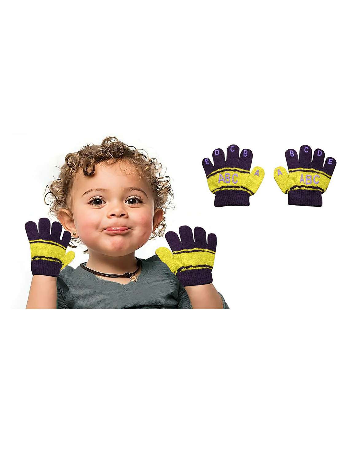 combos pack of multi color gloves - 20626848 - Standard Image - 2