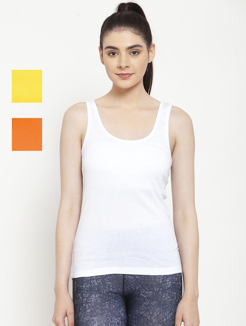 pack of 3 solid tank top - 20627674 - Zoom Image - 0