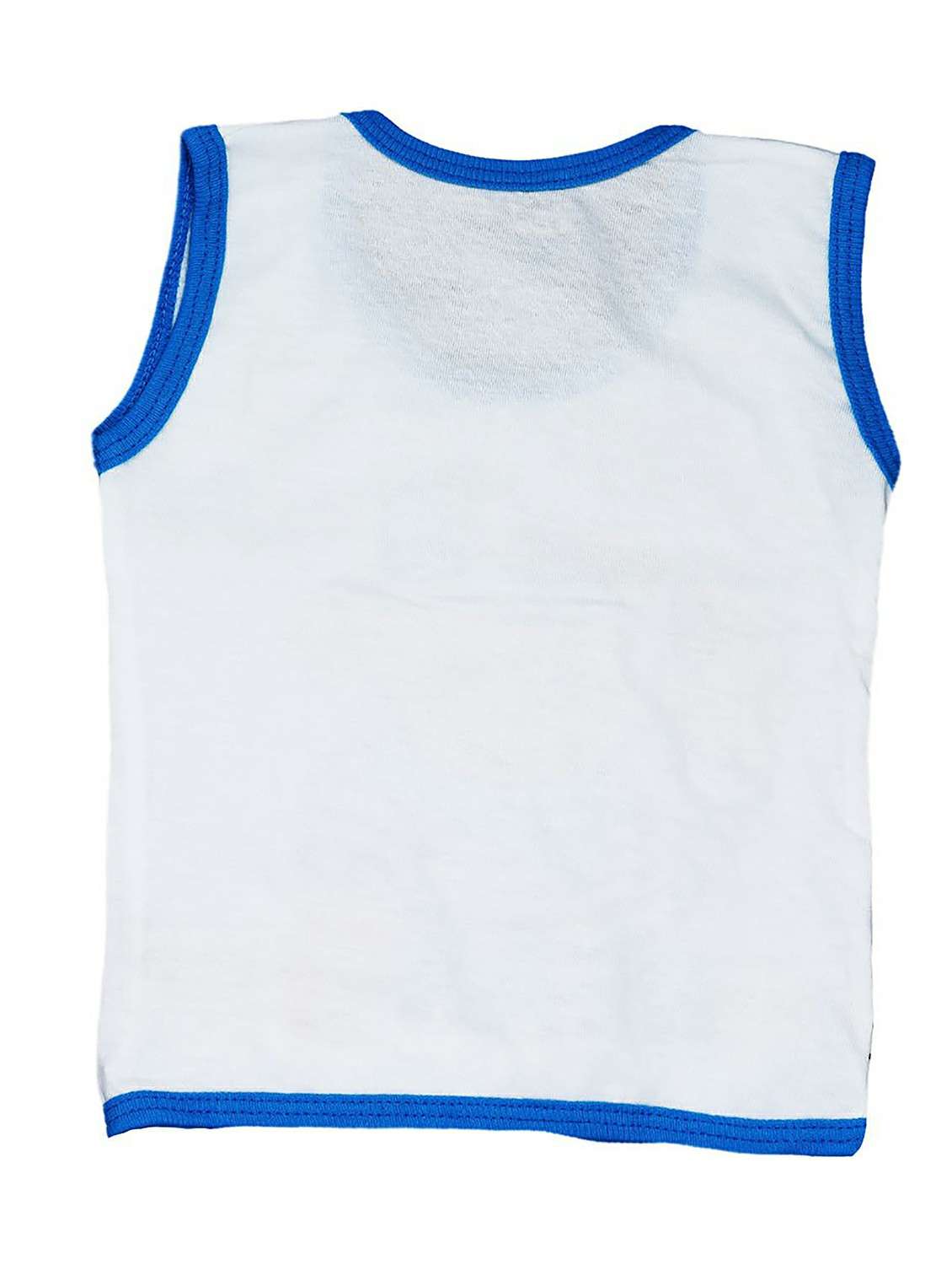 white cotton blend printed vest combo - 20628261 -  Standard Image - 2