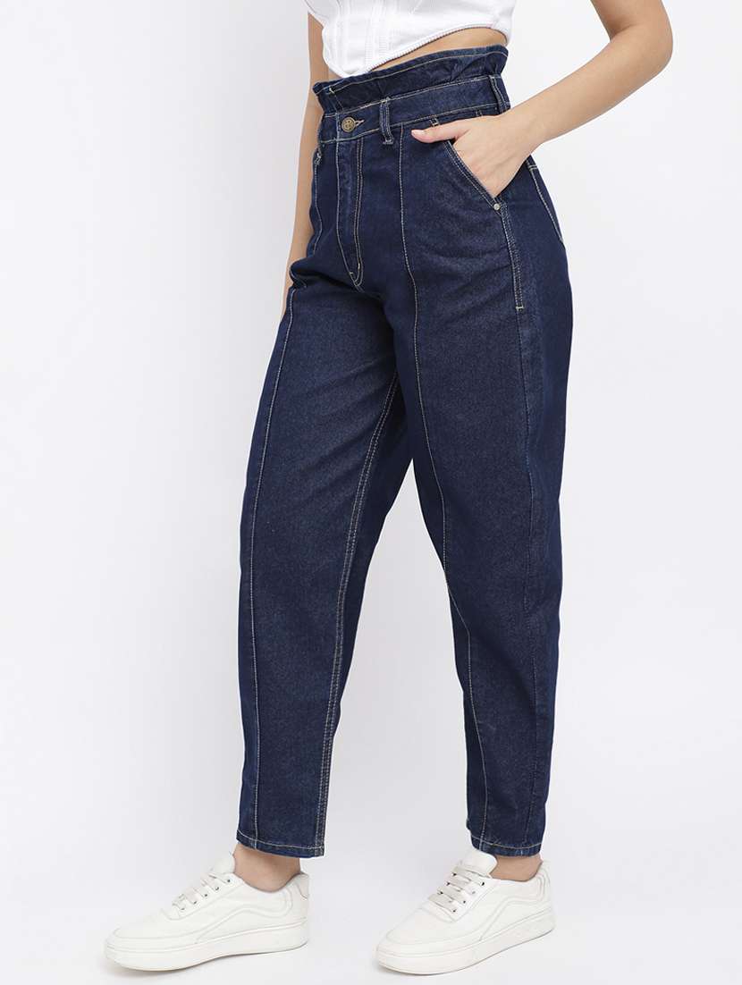 women's plain slouchy jeans - 20643987 -  Standard Image - 2