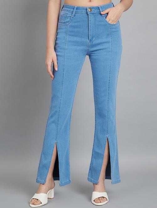 women's plain bootcut jeans - 20644445 -  Standard Image - 0