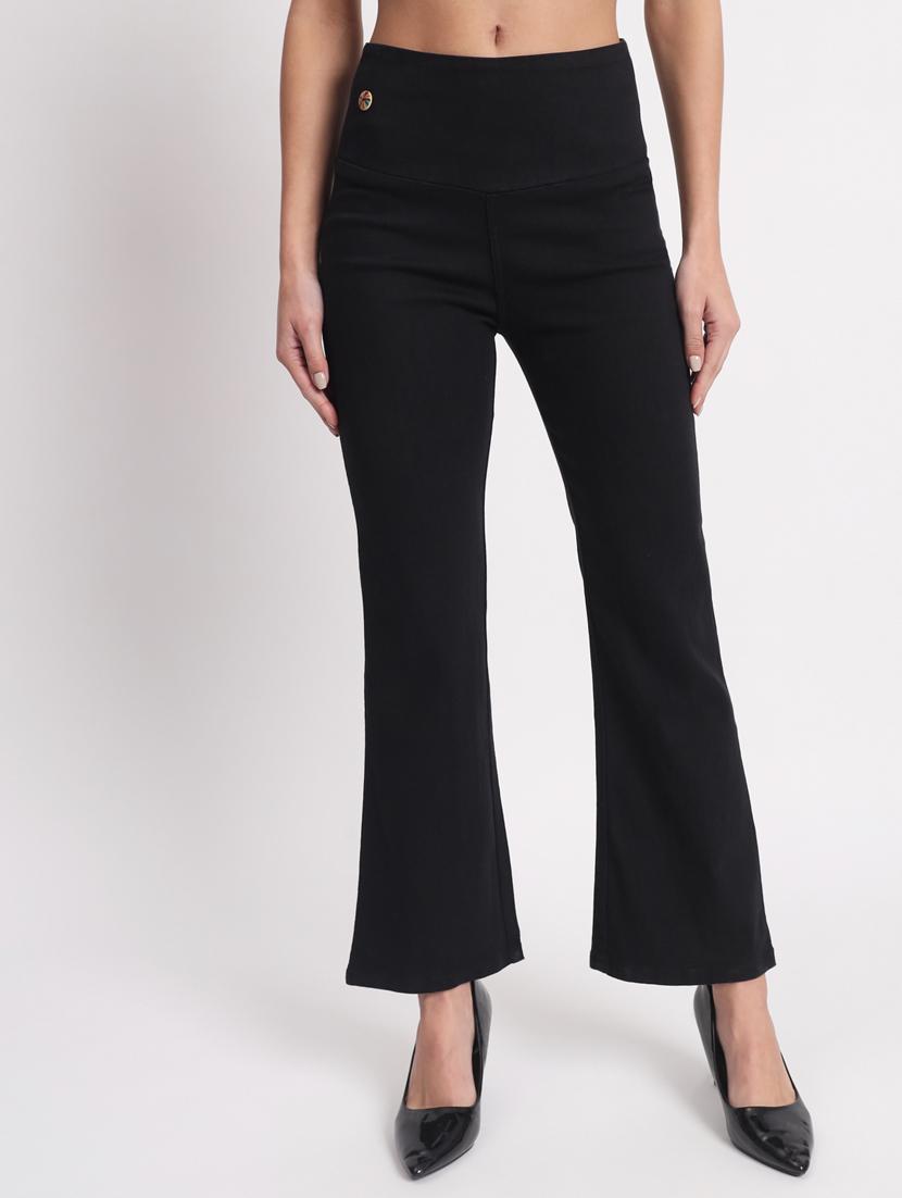 women solid bootcut denim jegging - 20644463 - Zoom Image - 0