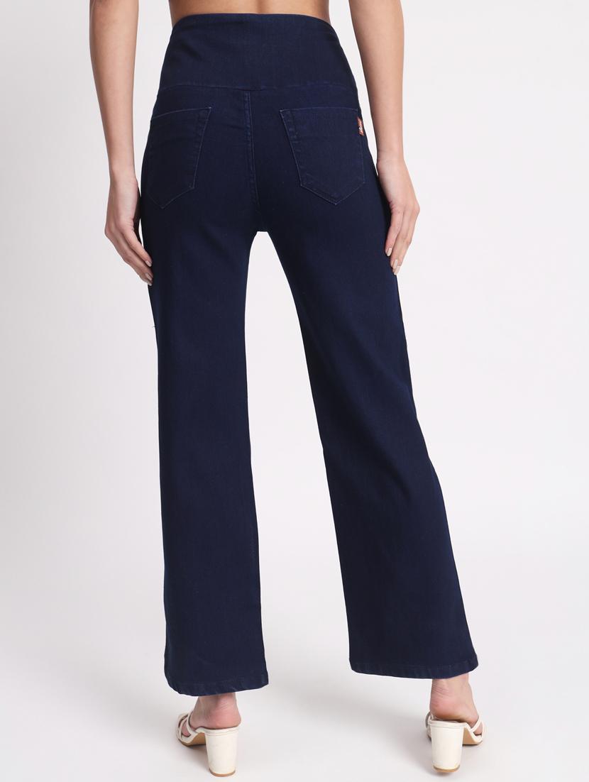 women solid stright fit jegging - 20644466 - Standard Image - 2