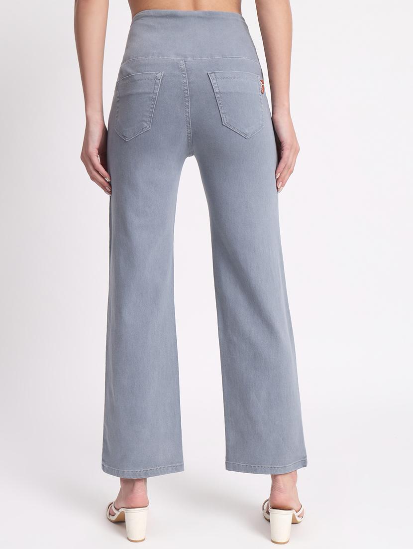 women solid stright fit jegging - 20644467 - Standard Image - 2