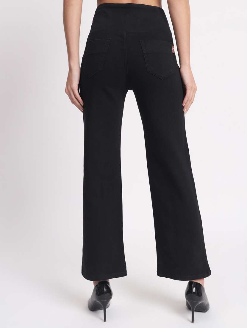 women solid stright fit jegging - 20644468 - Standard Image - 2