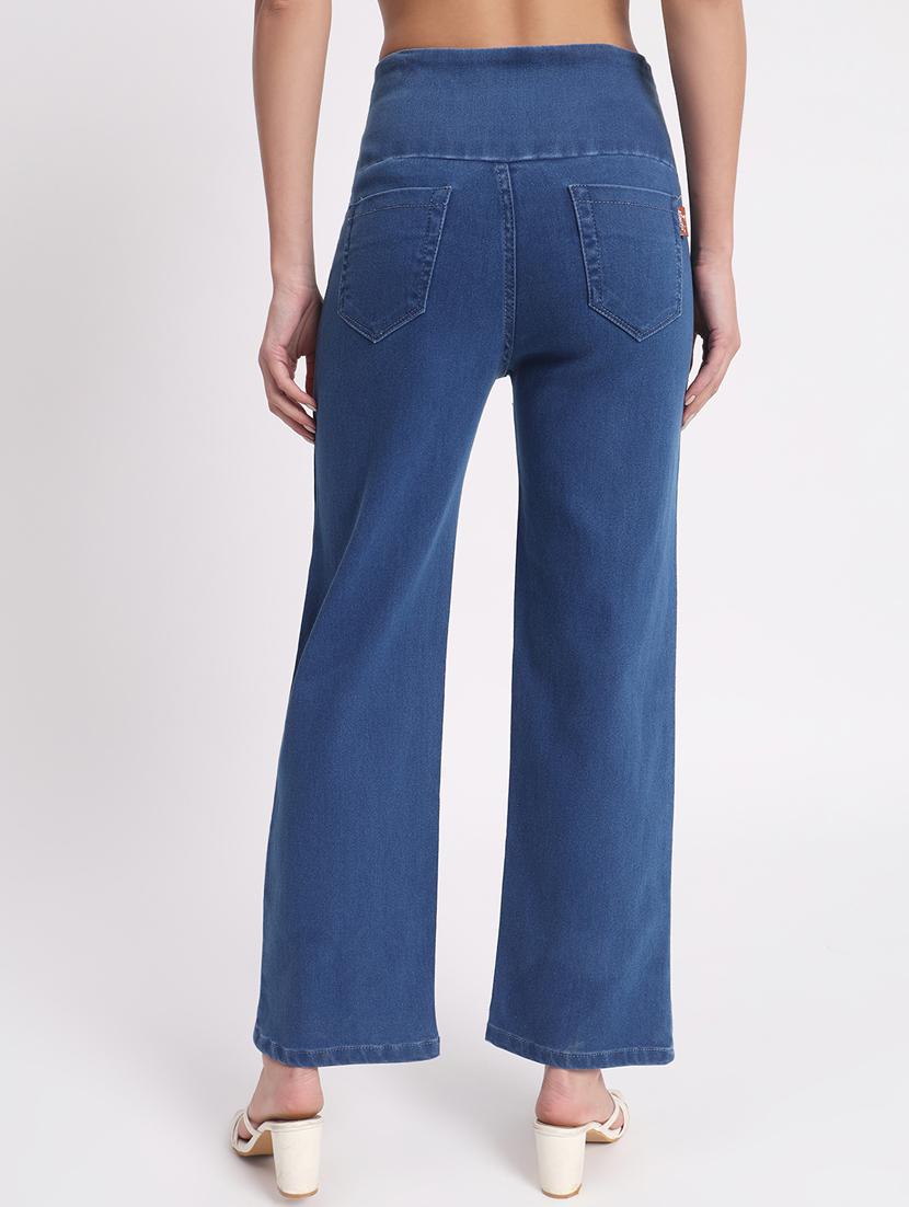 women solid stright fit jegging - 20644469 - Standard Image - 2