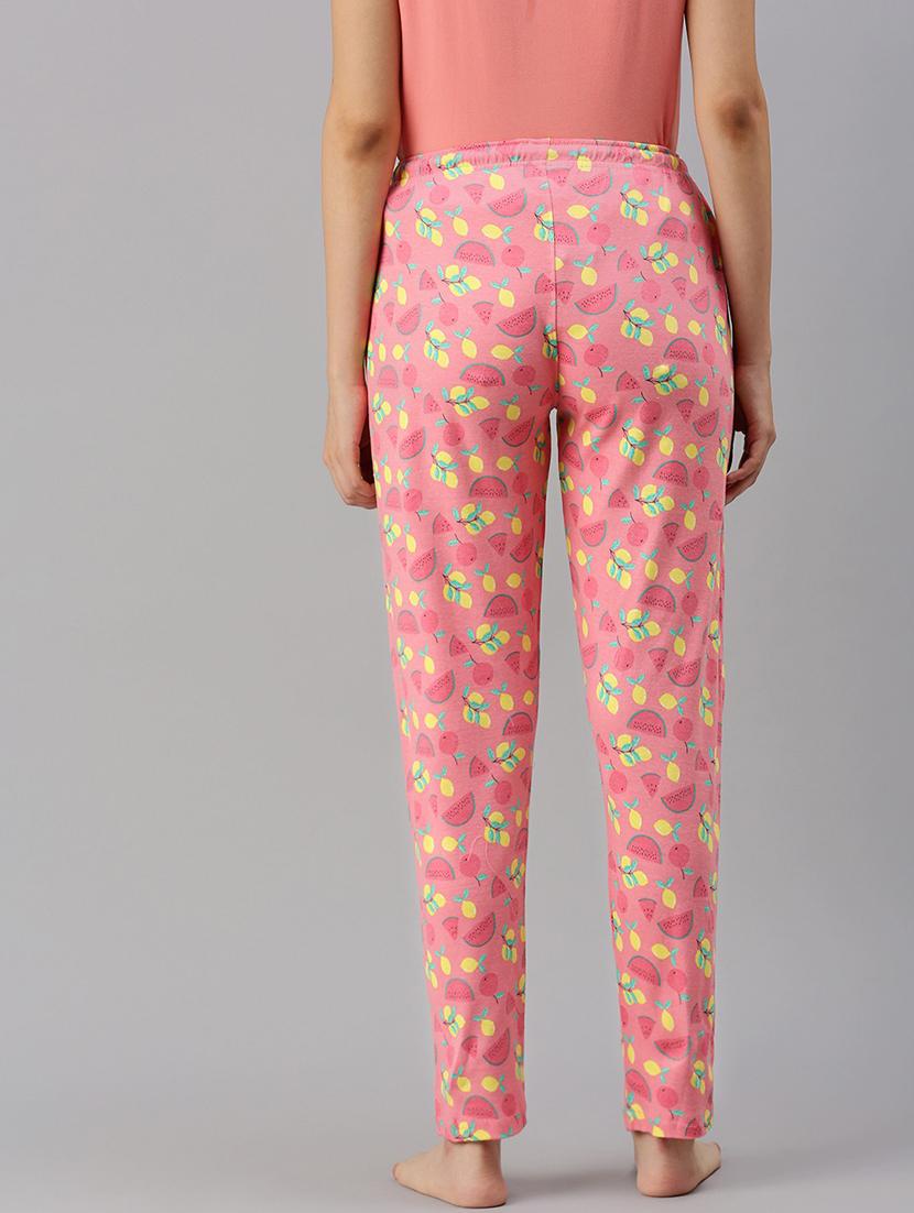 woman printed cotton pajama - 20648582 - Standard Image - 2