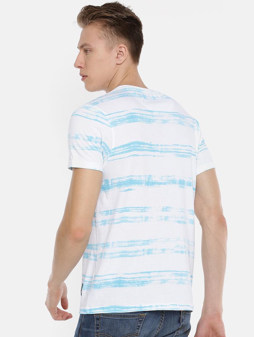 men round neck striped t-shirt - 20649434 - Standard Image - 2