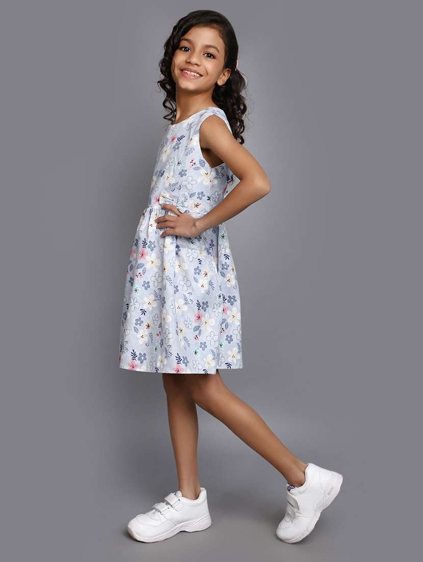 blue floral frock - 20655898 -  Standard Image - 2
