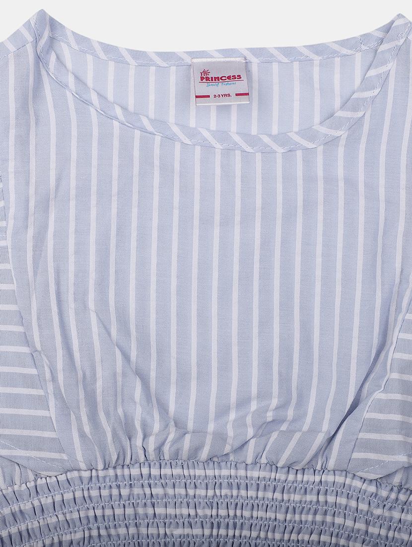 girls striped round neck top - 20656972 - Standard Image - 2