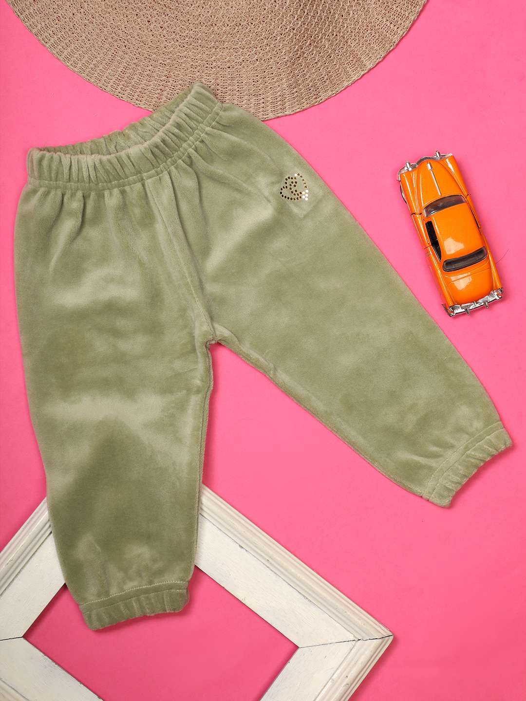 light green velvet trouser - 20663669 - Standard Image - 2