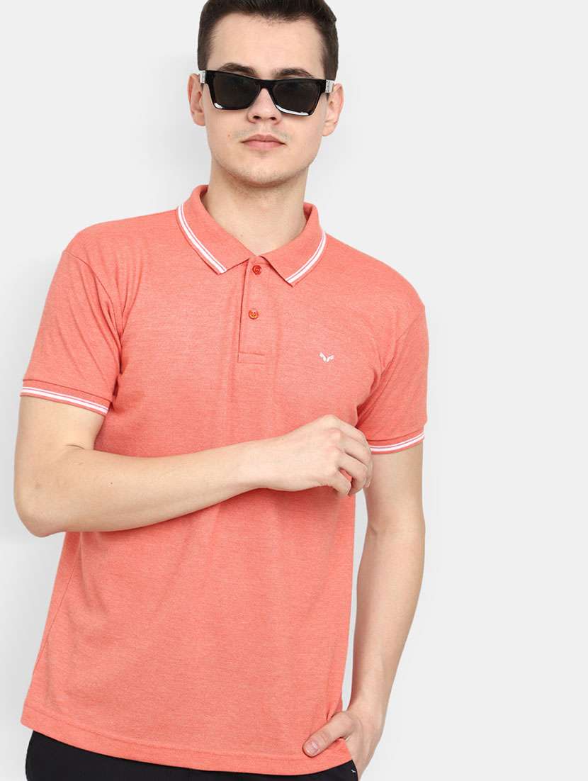 men solids short sleeves t-shirt - 20668840 -  Standard Image - 2