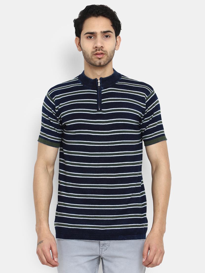 men stripes short sleeves t-shirt - 20671464 -  Zoom Image - 0