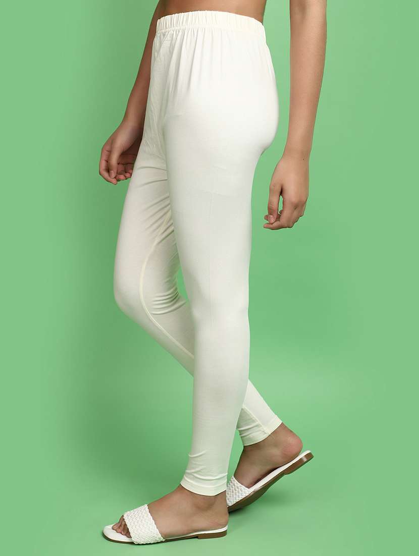 women mid rise solid legging - 20675020 -  Standard Image - 2